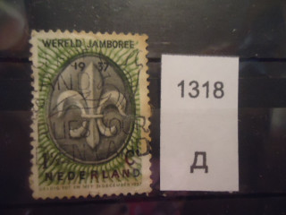 Фото марки Нидерланды 1937г
