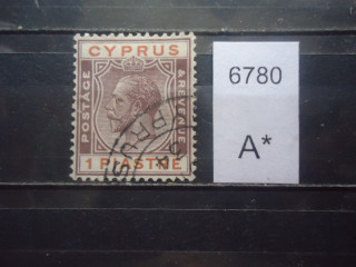 Фото марки Брит. Кипр 1924г