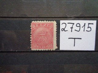 Фото марки Британские Фиджи 1879г *
