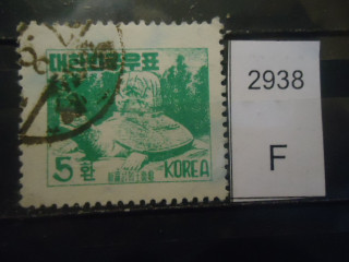 Фото марки Южная Корея 1953г