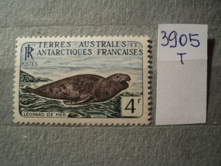 Фото марки Франц. Антарктика 1960г **