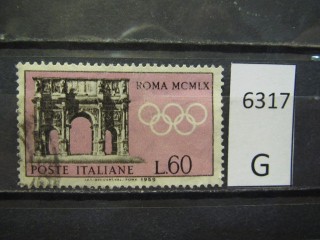 Фото марки Италия 1959г