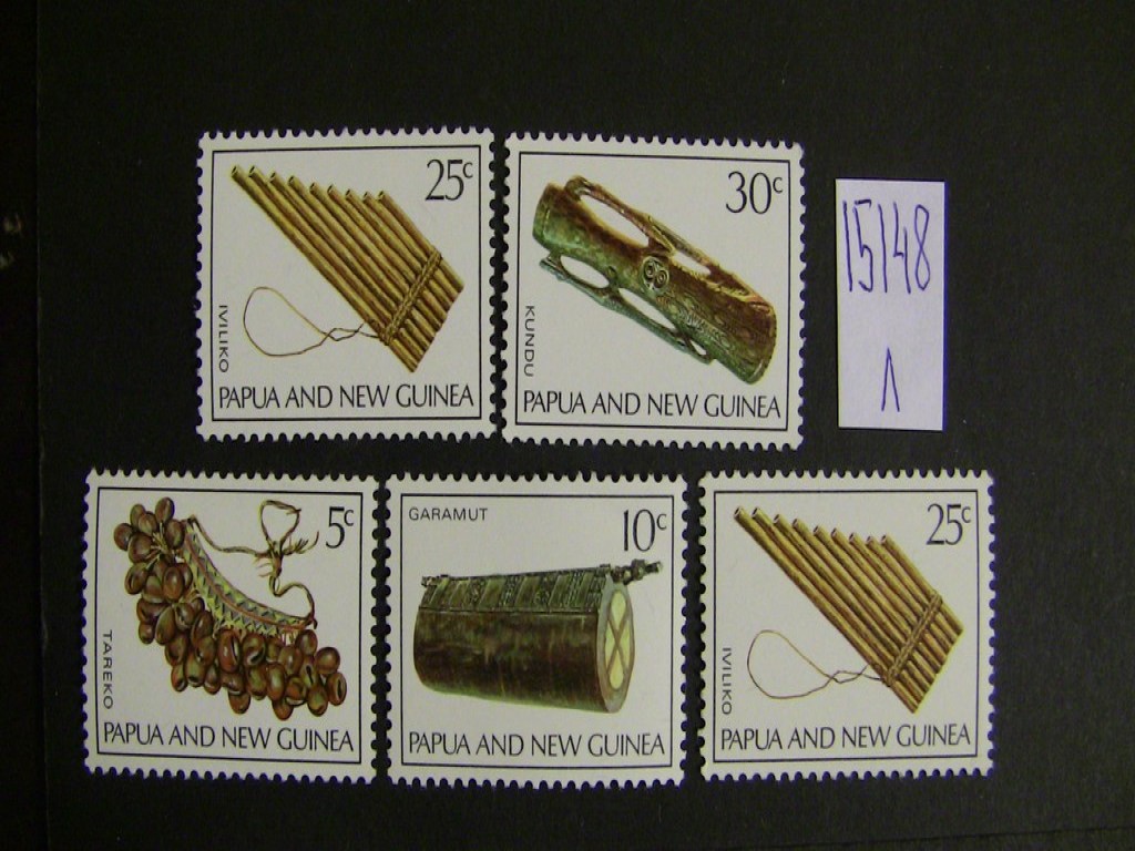 Фото марки Папуа-Новая Гвинея 1969г серия **