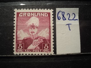 Фото марки Гренландия 1938г **