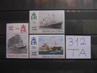 Фото марки Тристан Да Кунья 1988г **