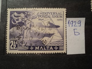 Фото марки Брит. Мальта 1949г