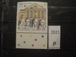 Фото марки Германия 1999г **