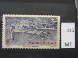 Фото марки Мадагаскар 1962г *