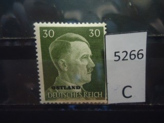 Фото марки Германская оккупация Брибалтики 1941г **