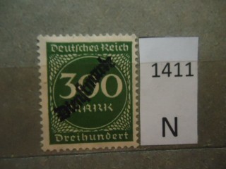 Фото марки Германия Рейх 1923г **