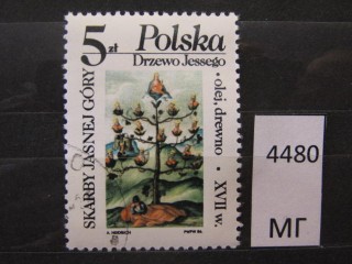 Фото марки Польша 1986г