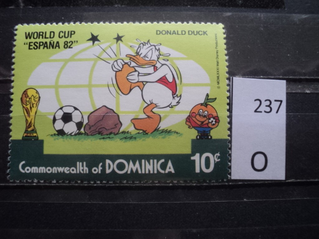 Фото марки Брит. Доминика 1982г **