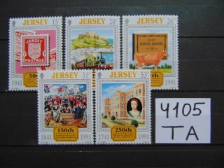 Фото марки Британский Джерсей серия 1991г **