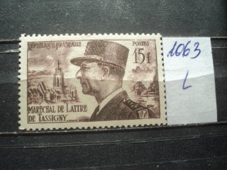 Фото марки Франция 1951г *