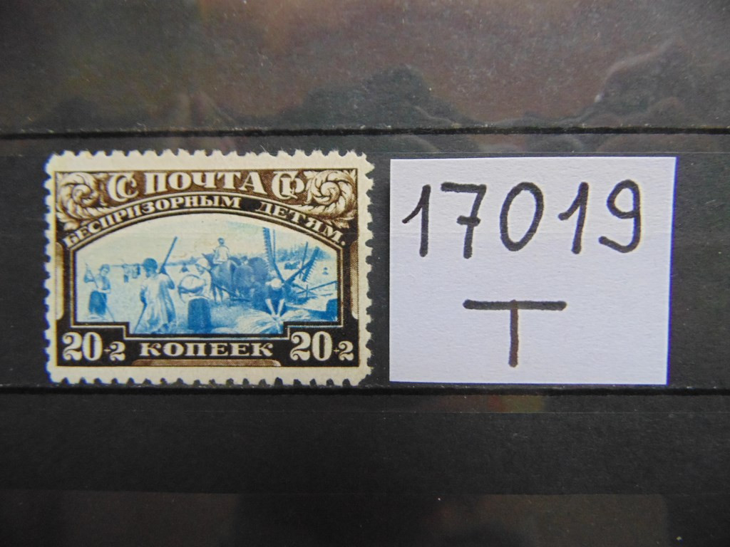 Фото марки СССР 1929г *