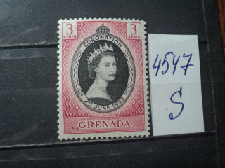 Фото марки Гренада 1953г **