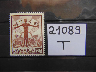Фото марки Британская Ямайка 1945г **