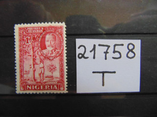Фото марки Британская Нигерия 1936г **