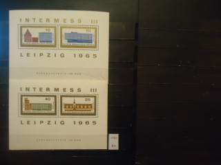 Фото марки Германия ГДР 1965г блоки *