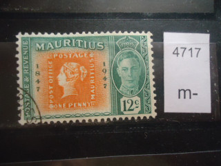 Фото марки Брит. Маврикий 1947г