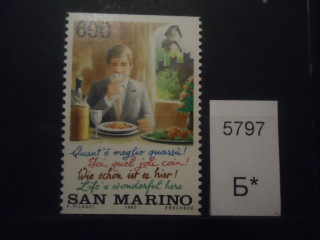 Фото марки Сан Марино 1992г **