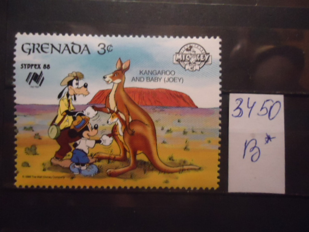 Фото марки Брит. Гренада 1988г **