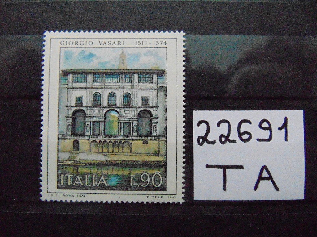 Фото марки Италия марка 1974г **