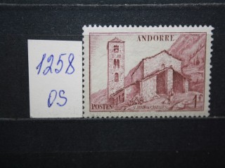 Фото марки Андорра 1944г *