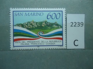 Фото марки Сан Марино 1990г **
