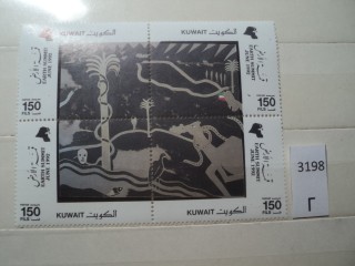 Фото марки Кувейт сцепка *