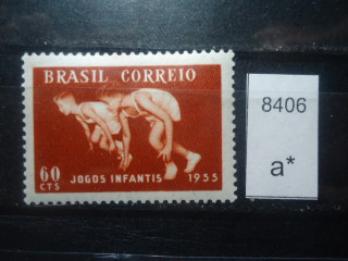 Фото марки Бразилия 1955г **