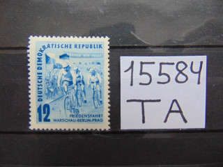 Фото марки ГДР марка 1952г *
