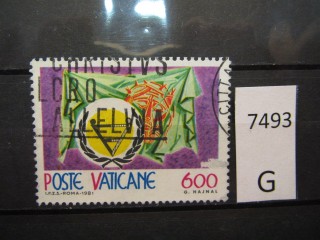 Фото марки Ватикан 1981г