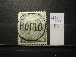 Фото марки Венгрия надпечатка 1919г **