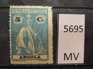 Фото марки Португальская Ангола 1922г *