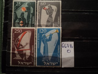 Фото марки Израиль серия 1955г **