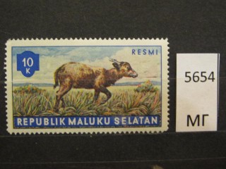 Фото марки Индонезия 1954г *