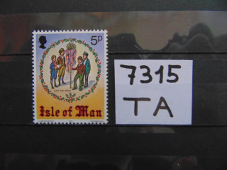 Фото марки Британский Остров Мэн марка 1978г **