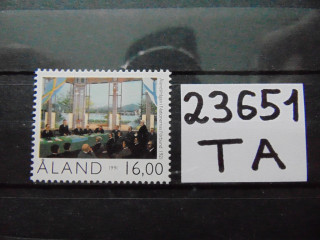 Фото марки Аландские Острова марка 1991г **