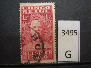 Фото марки Бельгийское Конго 1928г