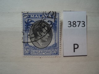 Фото марки Брит. Сингапур 1948г