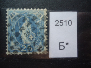 Фото марки Швейцария 1899-1904гг