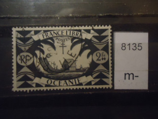 Фото марки Франц. Океания 1942г