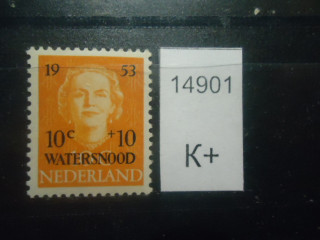 Фото марки Нидерланды надпечатка **