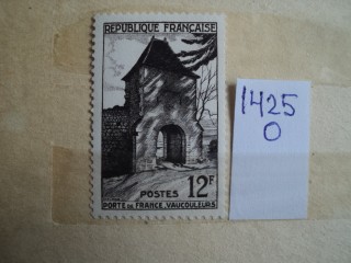 Фото марки Франция 1952г *