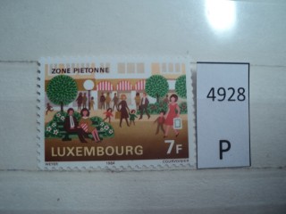 Фото марки Люксембург 1984г **
