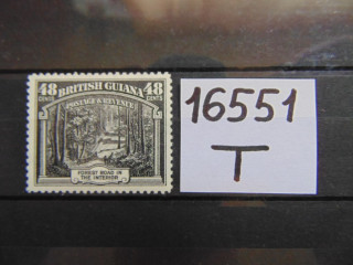 Фото марки Британская Гвиана 1934г *
