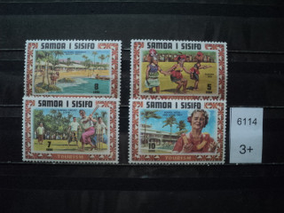 Фото марки Самоа 1971г **