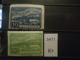 Фото марки Уругвай 1948г (5€) **