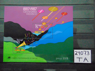 Фото марки Португалия блок 1987г **
